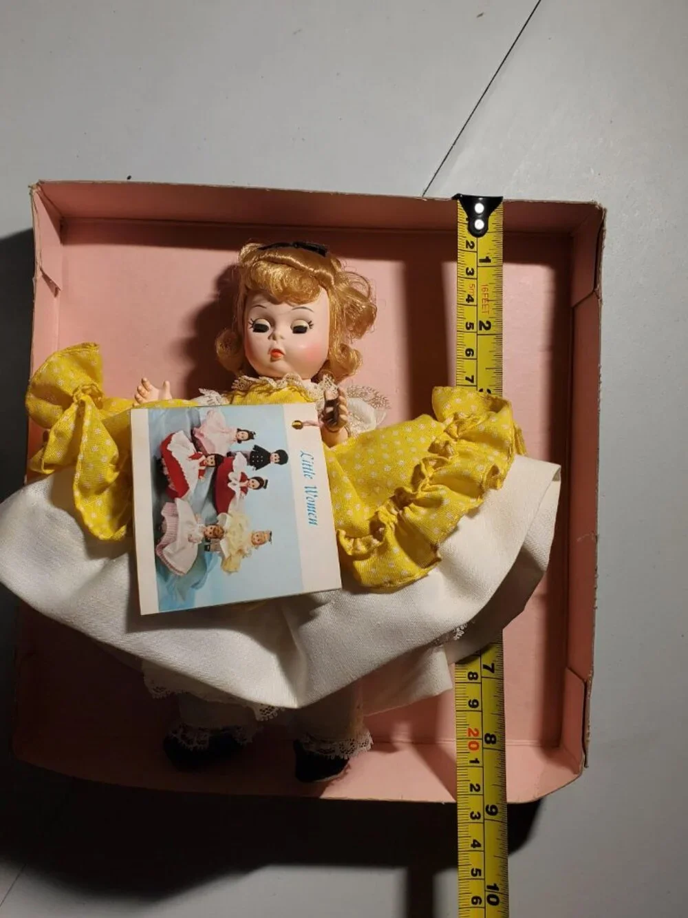 Madame Alexander-kins 1970s Amy Doll (Little Women)